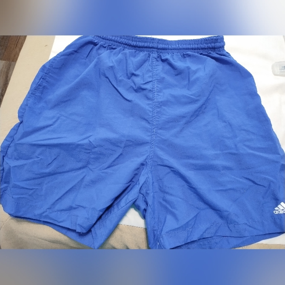 Adidas Men's Blue Swim Shorts - Picture 8 of 12